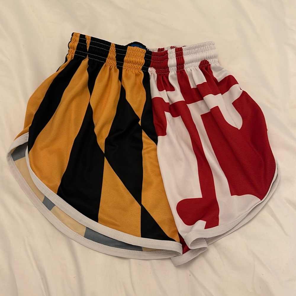 Maryland Flag Running Shorts